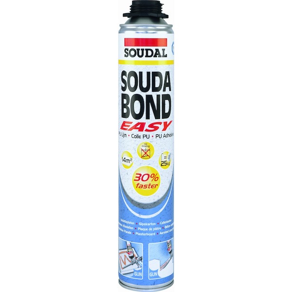 Mousse expansive PU SOUDABOND EASY GUN VIS