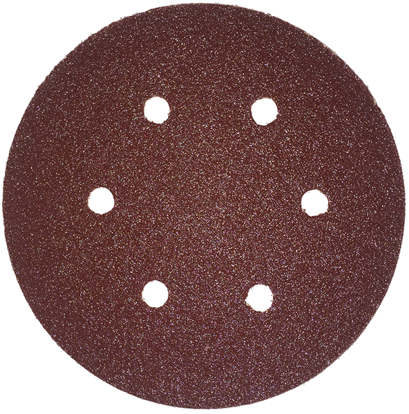 Disque abrasif appliqué auto-agripants
