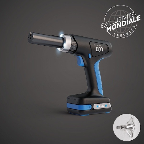 Outil de pose pour cheville E-007-1XBAT