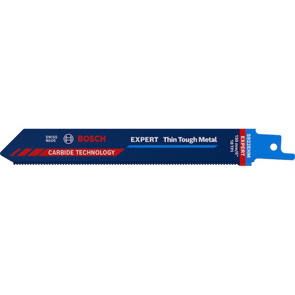Lame de scie sabre CARBURE INOX S922EHM