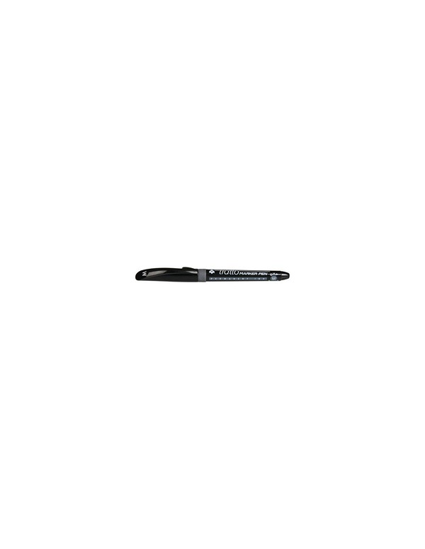 Marqueur permanent noir pointe fine