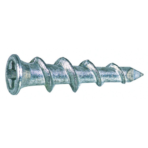 Cheville autoperceuse MINI DRIVA pour plaques de plâtre zamak