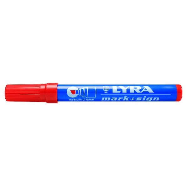 Marqueur permanent pointe biseauté 2-6mm 4010