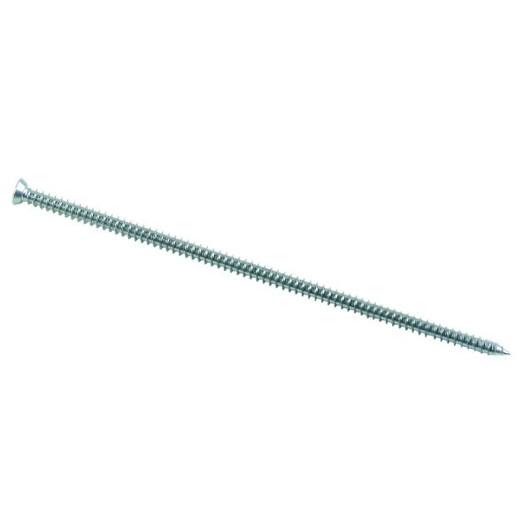 Vis béton pour fixation de châssis tête fraisée Torx® T30 zingué