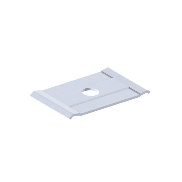 Clame de fixation centrale pour chemin de cable en fil