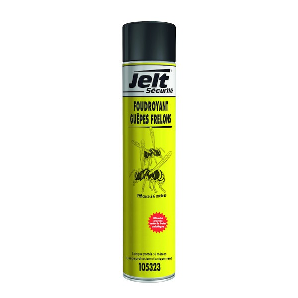 Insecticide en aérosol FOUDROYANT GUEPES FRELONS
