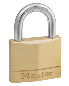 Cadenas à clé en laiton massif