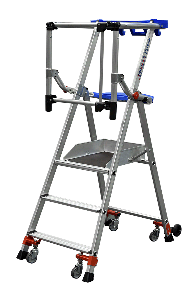 Plate-forme individuelle - WHEELYS - hauteur fixe - Ultra mobile