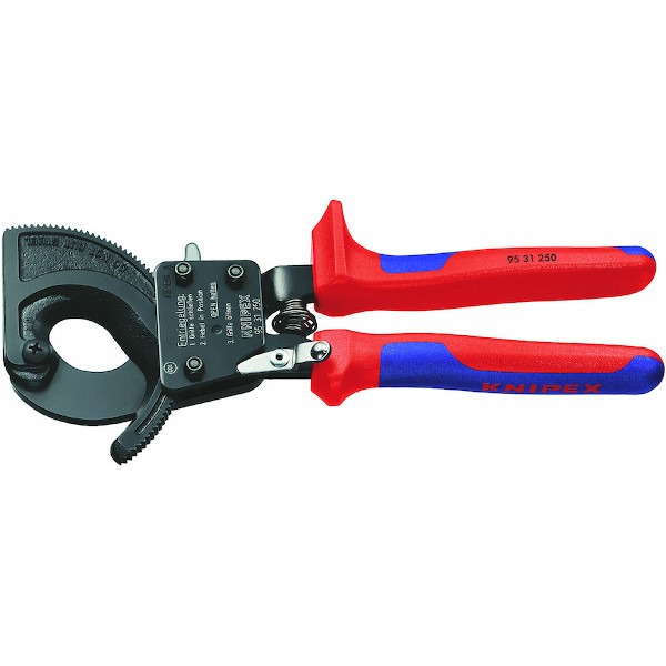 Pince coupe-câble à cliquet 95 31 250