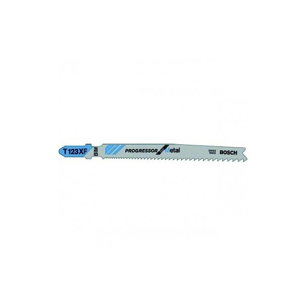 Lame de scie sauteuse métal T123X HSS