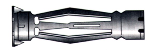 Cheville métallique HW-SV pour plaques de plâtre (sans vis)