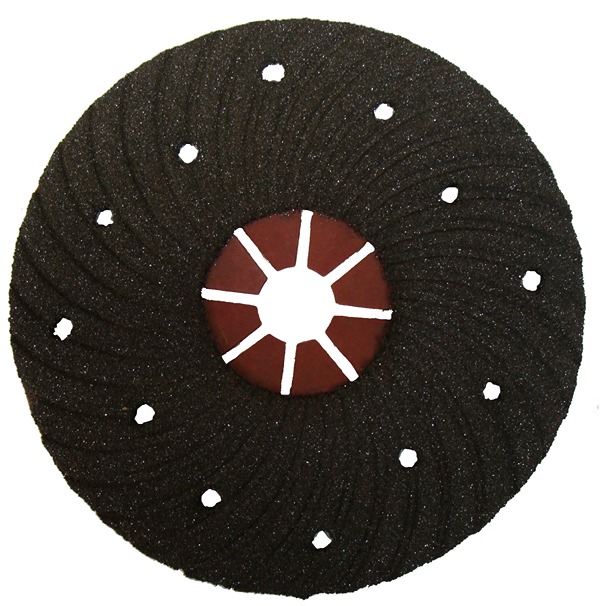Disque abrasif en fibre semi flexible