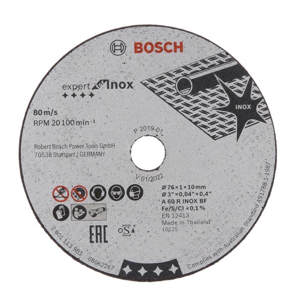 Disque à tronçonner Expert For Inox / Ø125mm
