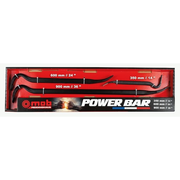Lot de 3 pinces à décoffrer POWER BAR
