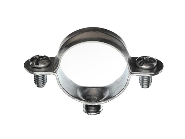 Collier de fixation acier sanitaire