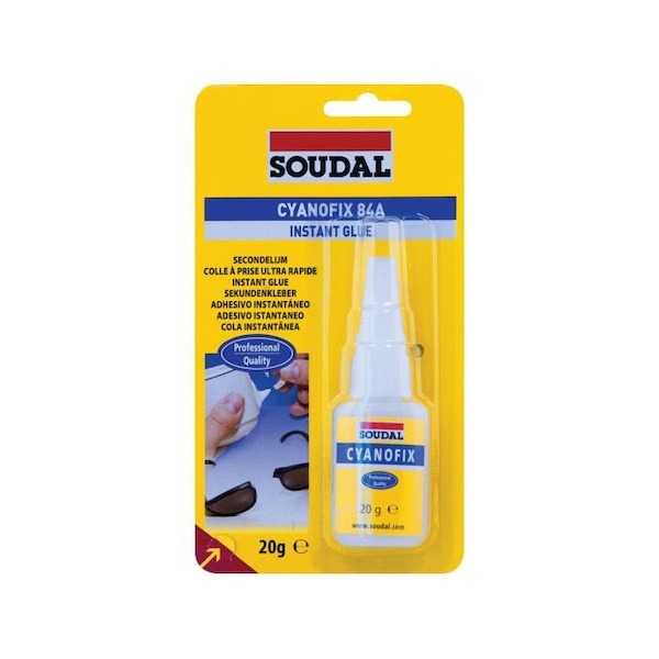 Colle instantanée cyanoacrylite 84A CYANOFIX