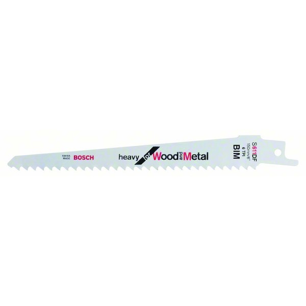 Lame de scie sabre HEAVY FOR WOOD AND METAL