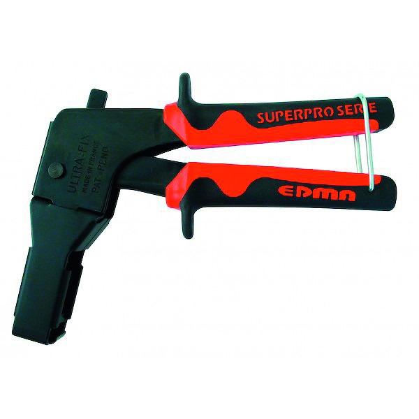 Pince pour cheville métallique à crémaillère