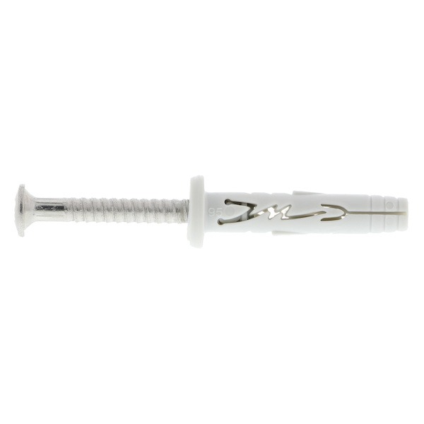 Cheville à frapper HIT M-P douille plate vis tête cylindrique inox A2