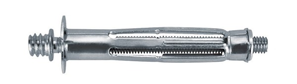 Cheville métallique HW-AV pour plaques de plâtre avec patte à vis