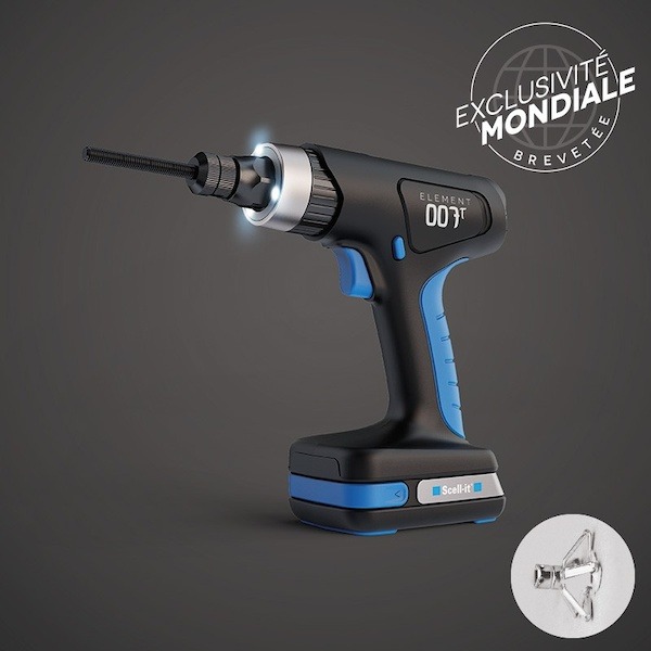Outil de pose pour cheville E-007-T-1XBAT