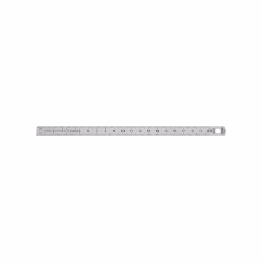 Reglet acier inoxydable flexible 20cm x 13mm