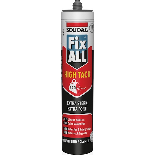 Mastic polymère FIX ALL HIGH TACK