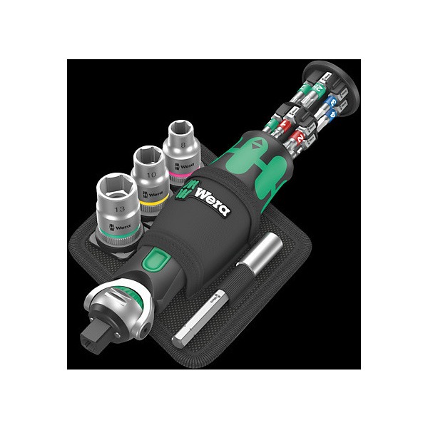 CLIQUET TOURNEVIS ZYKLOP POCKET 8009 3/8P 18PIECE
