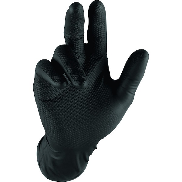 Gant à usage unique Nitrile Grippaz® 246A (Boîte de 50)