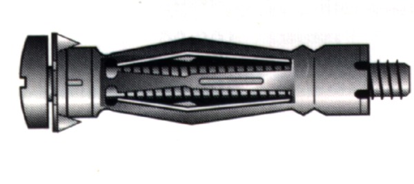 Cheville métallique HW-AV pour plaques de plâtre (avec vis)