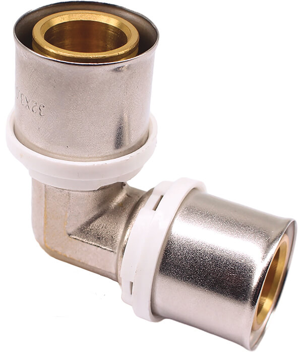 Coude à 90° à sertir