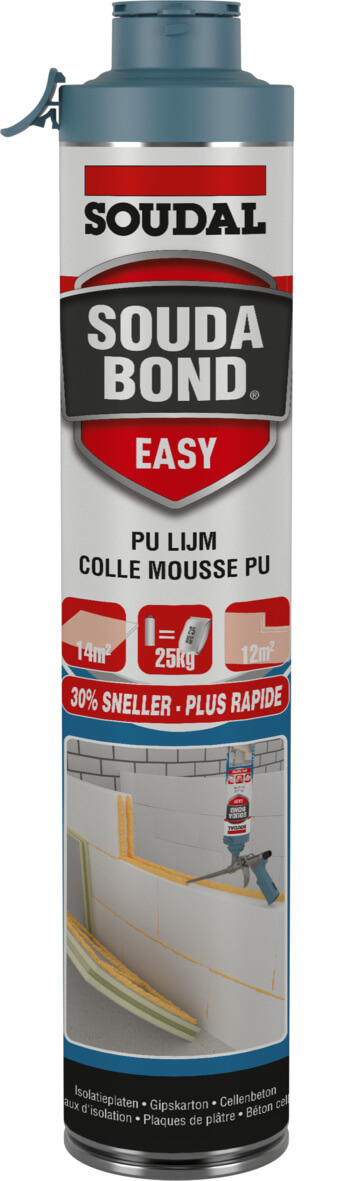 Mousse expansive PU SOUDABOND EASY CLICK&FIX