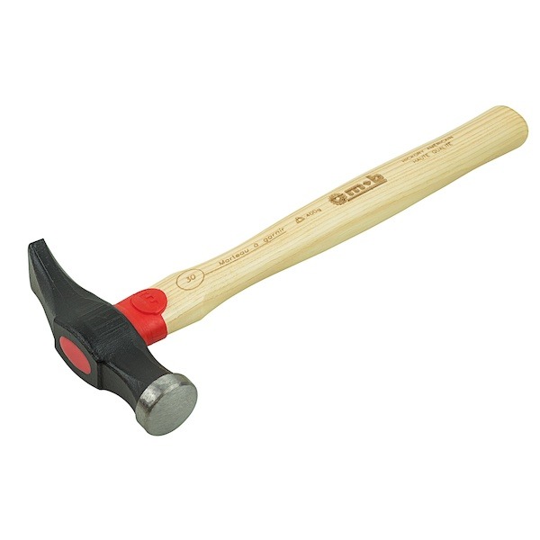 Marteau à garnir tête ronde manche hickory