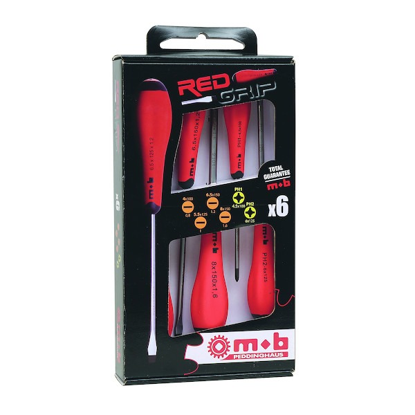 Jeu de tournevis REDGRIP Fente & Phillips®