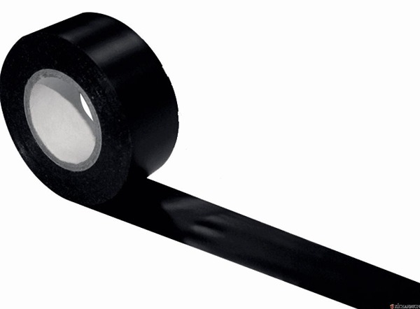 Ruban adhésif PVC Noir
