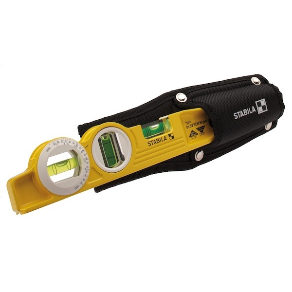 Niveau déclivité télescopique TORPEDO 81SV 2 fioles + 1 fiole déclivité