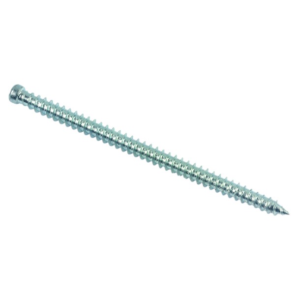 Vis béton pour fixation de châssis tête cylindrique réduite Torx® T30 zingué