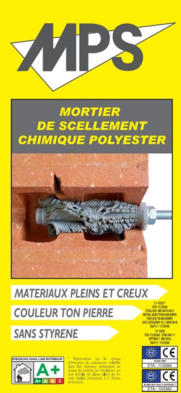 Résine chimique Hitfix MPS