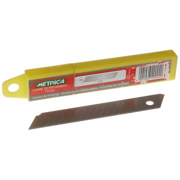 Lames de recharge cutter - 18mm