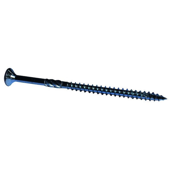 Vis pour construction bois tête fraisante Torx zingué