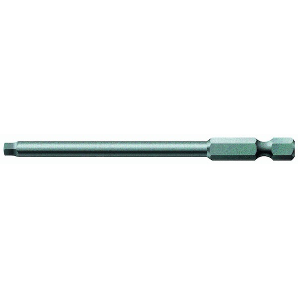 Embout de vissage extra-rigide empreinte carrée très long