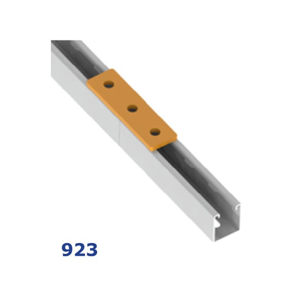 Equerre d'assemblage - Plat 3 trous